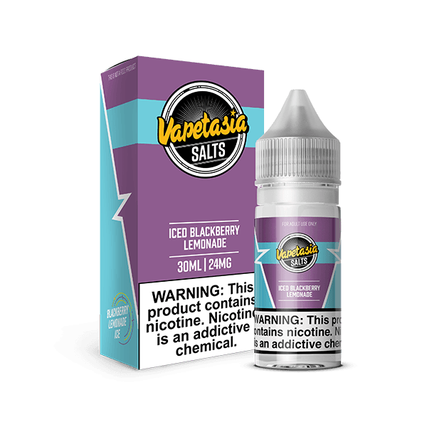 Iced Blackberry Lemonade