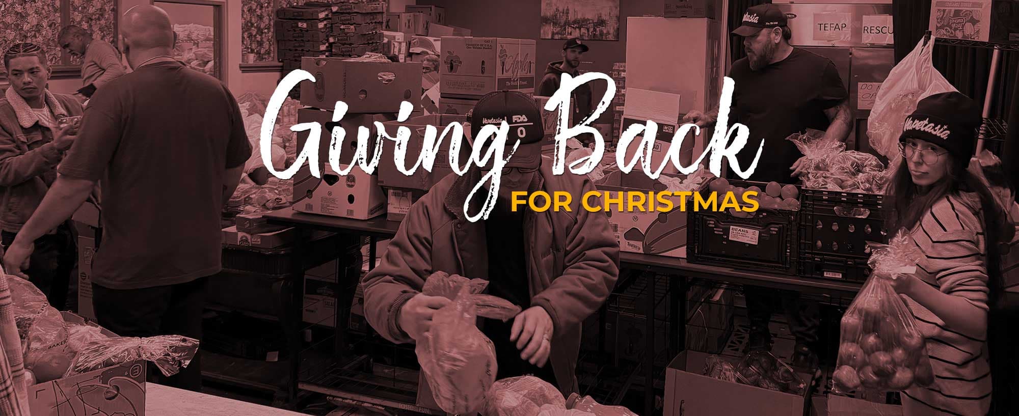 Vapetasia, a leader in the Vape Industry, helps Las Vegas local Community this Christmas